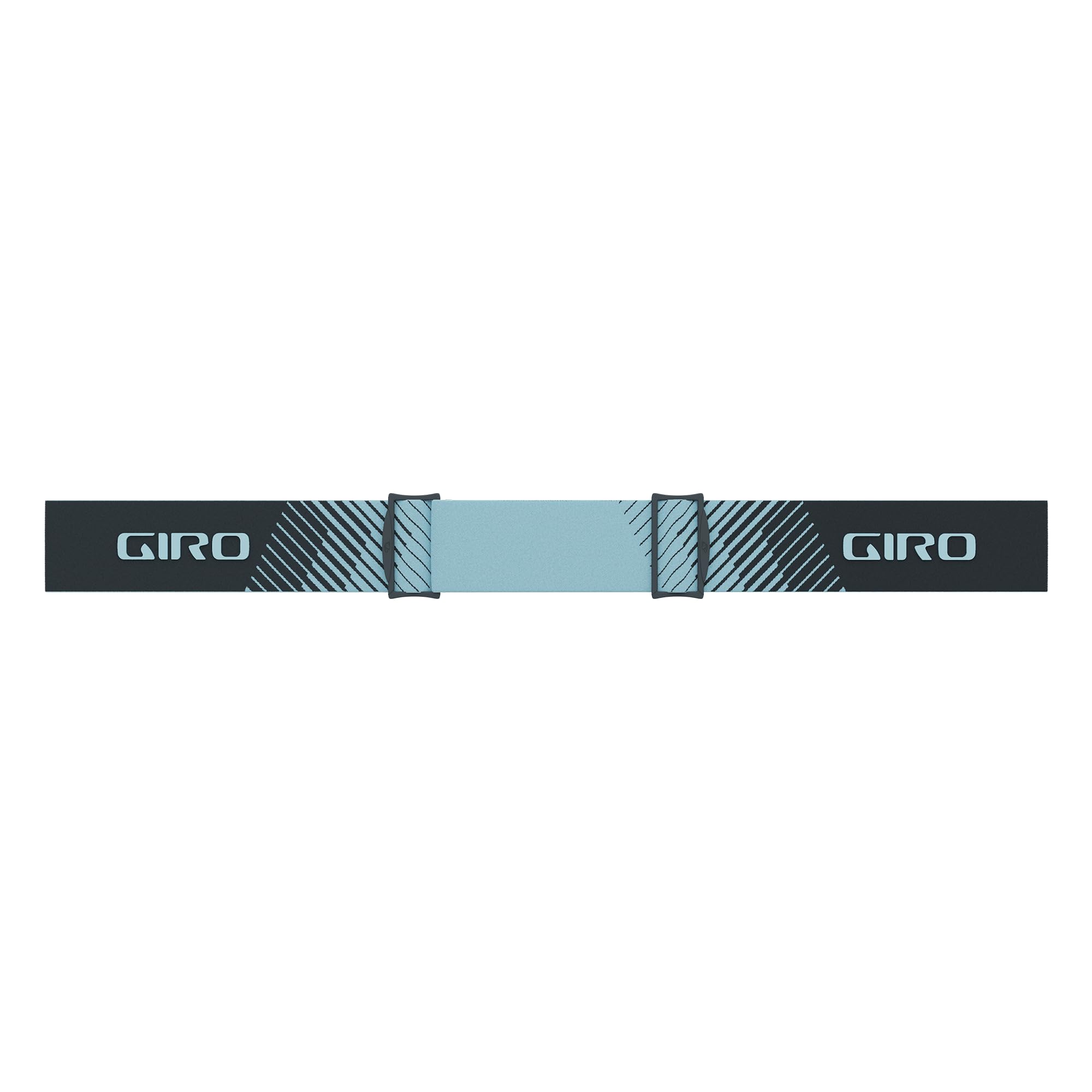 Giro Ringo - Maschera da sci per uomo, donna e ragazzi, con cinturino a forma di squalo scuro con lenti Vivid Royal