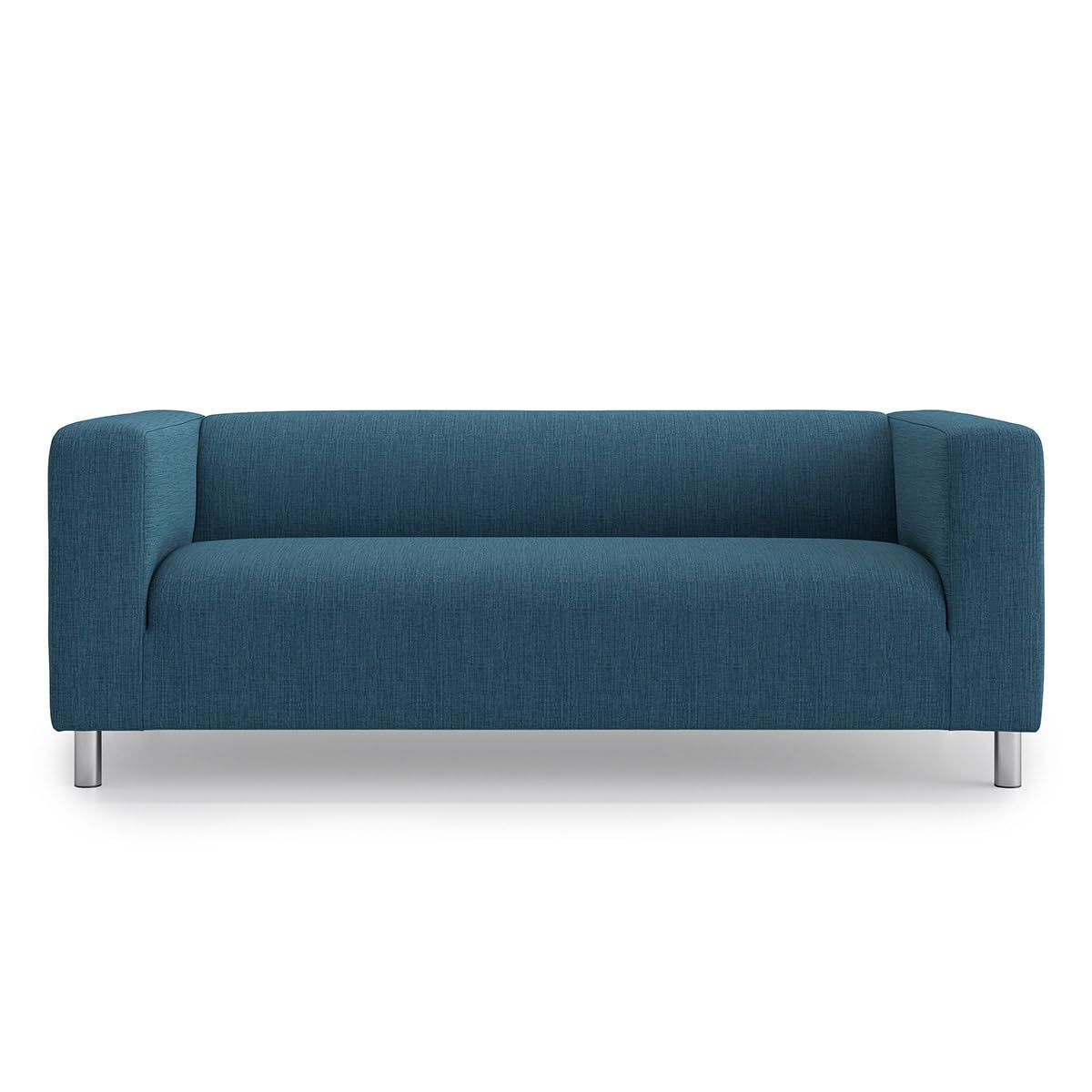 FMCTL Klippan Loveseat Cover Replacement Klippan Loveseat Cover, Klippan 2 Seat Sofa Cover (Daily Dark Ocean)