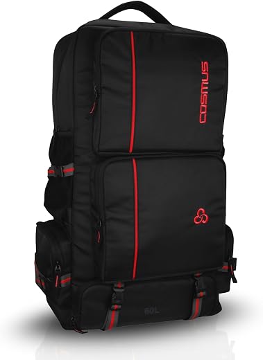 COSMUS Everest Grey 60 Ltrs Rucksack Travel Backpack Bag for Trekking Hiking Bag with Shoe Compartment