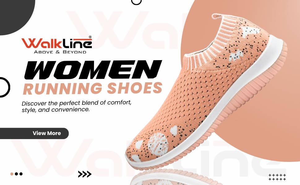 Image of WalkLine GK Gym Shoes for Women Casuals for Women | Everyday Basic Sneakers for Women | Comfortable & Lightweight, Running Sneaker for Ladies & Girls Extra Comfortable Sole