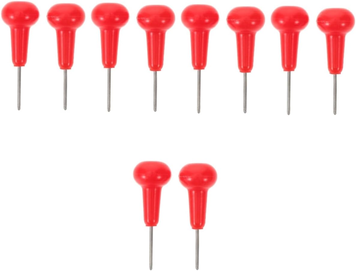 Homoyoyo 10pcs Braille Writing Pen Plastic Stylus for Visually Impaired Comfortable Grip for Extended Use Braille Learning Tool for Blind Individuals