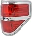 OE Replacement Ford F-150 Passenger Side Taillight Lens/Housing (Partslink Number FO2819143)