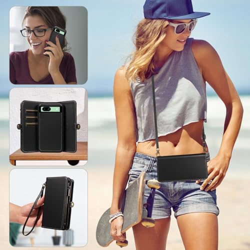 Coque Google Pixel 8A CSYBYW008 UK Noir de protection quotidienne - 5
