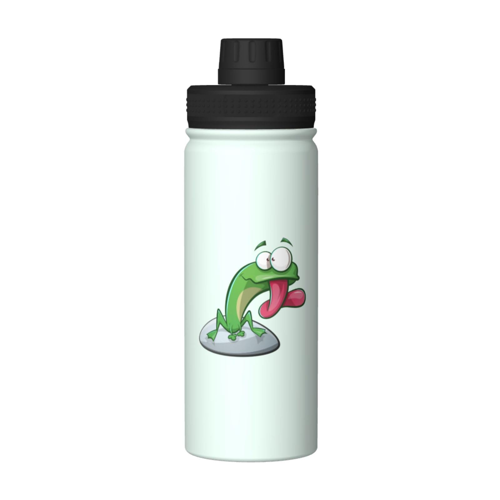 ETHORY Cute And Funny Frog Water Bottle 18OZ ...
