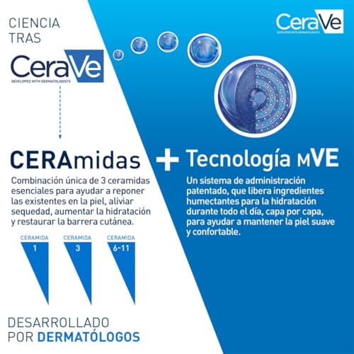 Variante de CeraVe crema hidratante facial PM 52 ml