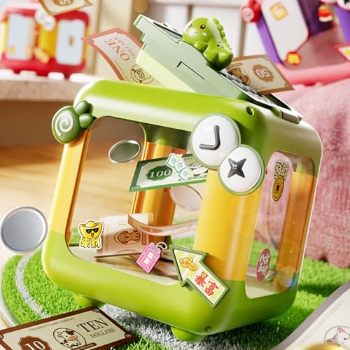 Tirelire pour enfants coffre-fort d'argent grande capacité - 4