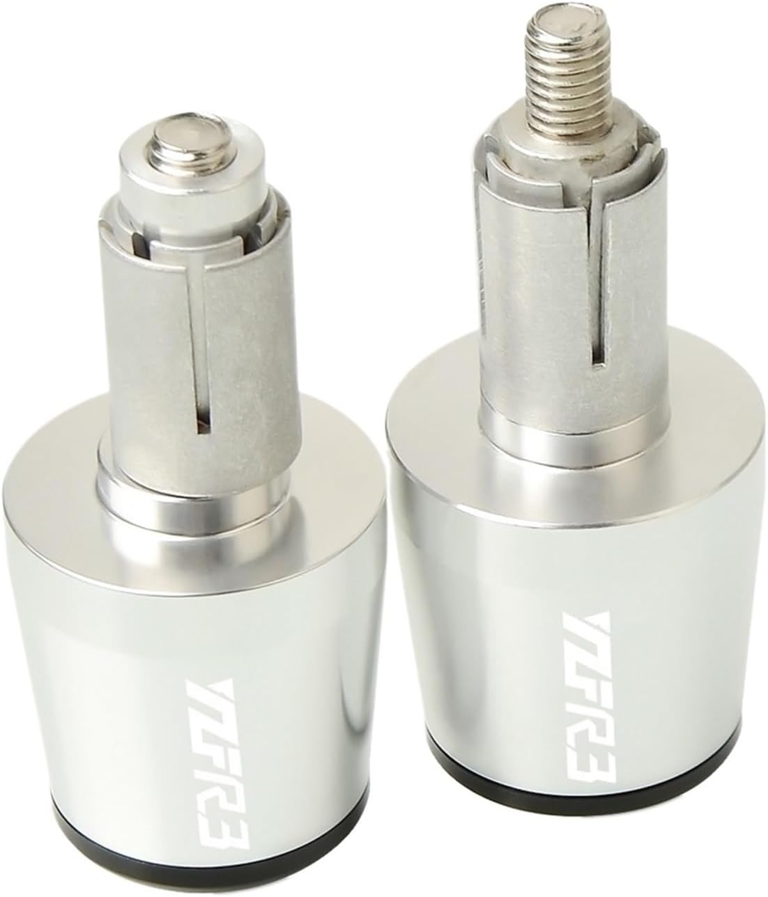 Motorcycle Handlebar Hand Grips Handle Bar End Cap Compatible with Ya ma ha YZF R3 YZFR3 2015 2016 2017 2018 2019