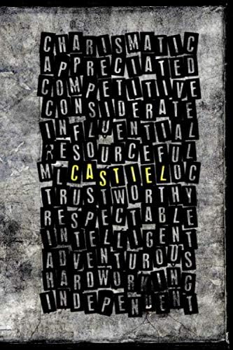 Castiel: Personalized Custom Name Journal Notebook with Positive Personality Adjectives to describe Castiel's character traits, great gift idea for Boys and Men