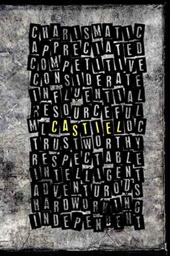 Castiel: Personalized Custom Name Journal Notebook with Positive Personality Adjectives to describe Castiel's character traits, great gift idea for Boys and Men