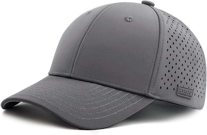 Zylioo XXL Baseball Mesh Cap for Big Heads, Quick Dry Snapback Trucker Hat | Laser Cut Vents And Adjustable Fit Add Cooling Comfort For Golf, Running, Walking, Travel, And Hot Summer Days