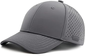 Zylioo XXL Baseball Mesh Cap for Big Heads, Quick Dry Snapback Trucker Hat | Laser Cut Vents And Adjustable Fit Add Cooling Comfort For Golf, Running, Walking, Travel, And Hot Summer Days