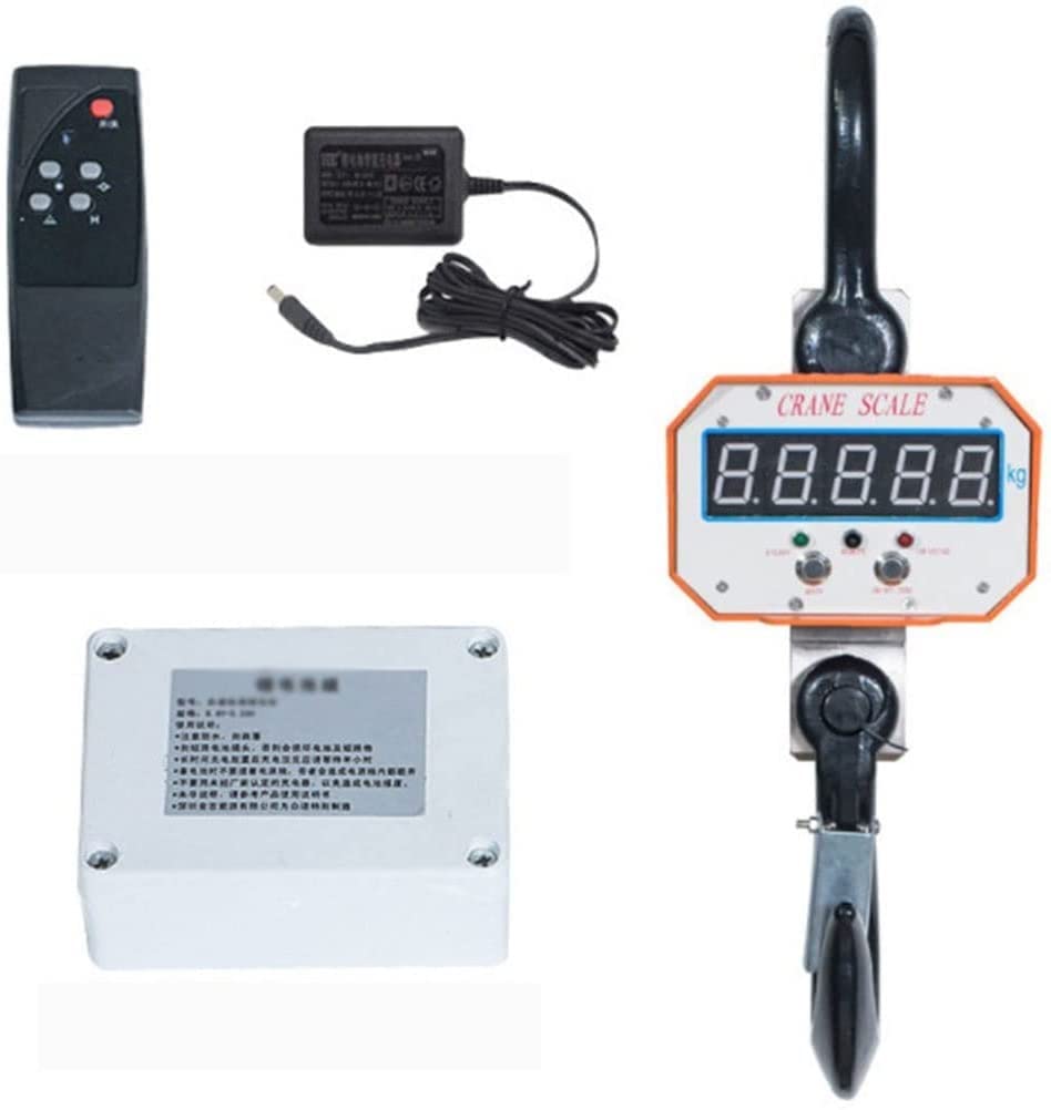 Waga Bagażowa Przenośna Cyfrowa, Wisząca, Do Podróży, Elektroniczna Waga Z Wyświetlaczem Led, Wytrzymała, Podświetlana Lcd, Funkcja Tarowania(Jeden Kolor-2T)