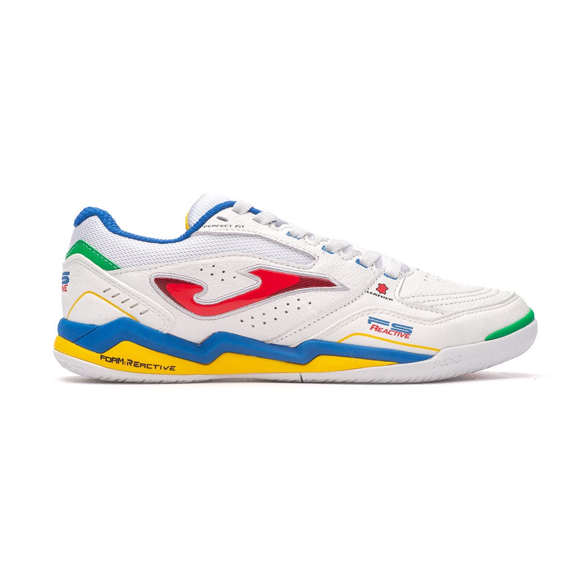 Joma FS Foam, Zapatilla de fútbol Sala, Blanco, Talla 7 US (40 EU)