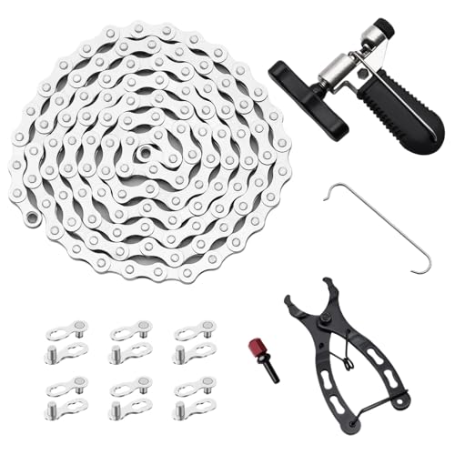 Chaîne de vélo 6 7 8 vitesses et kit de réparation complet pour cyclistes