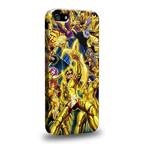 Saint Seiya Gold Saints Sagittarius Seiya Capricorn Ionia Leo Mycenae Libra Genbu Aries Kiki Scorpio Sonia 2161 Protective Snap-on Hard Back Case Cover for Apple iPhone 5 5s