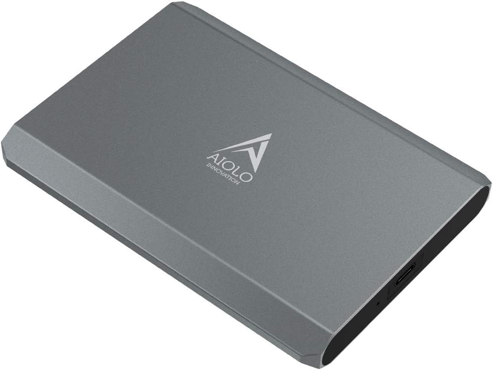CIRAGO AIOLO 2.5" 1TB Portable External Hard Drive USB3.0 HDD Storage for PC, Mac, Desktop, Laptop, MacBook, Chromebook, Xbox One, Xbox 360, PS4 (Darkgrey)
