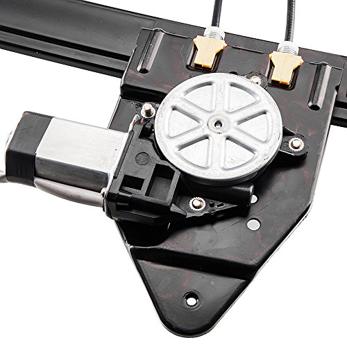Driver Side Rear Left Power Window Lift Regulator With Motor Assembly Compatible With 2002 03 04 05 06 07 08 2009 Trailblazer/ Envoy 04-07 Buick Rainier 04-08 Isuzu Ascender 05-09 Saab 9-7X #TOP3