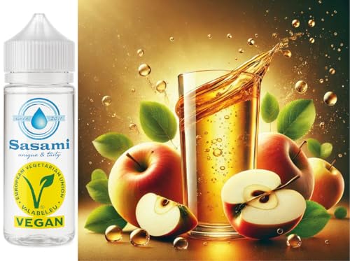 Jus de pomme arôme concentré Sasami 100 ml pour éviter les goûts chimiques