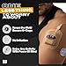 Skin Grip Tandem Mobi Adhesive Pocket Patch with Cutout – 5 Pack – Waterproof & Sweatproof Pocket Case, Replaces Original Patch, Lasts 6+ Days, Skin-Friendly, (Tan)
