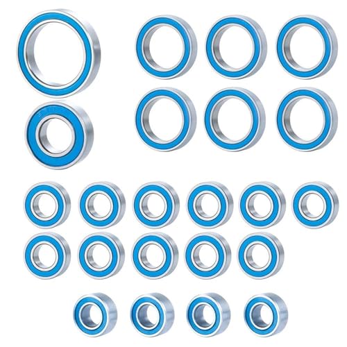 Roulement à billes scellé Pour Axial Pour Wraith RR48 2. Pour Spawn Pour RTR Pour 23 Pièces Kit De Roulement À Billes Pour Voiture Sur Chenilles 1/10 RC