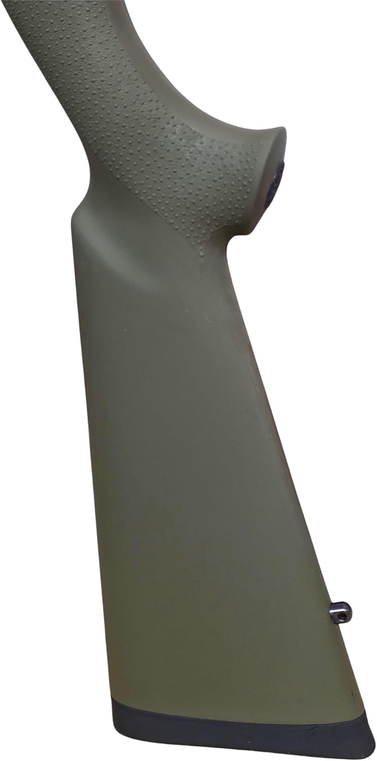 Hogue OverMolded Rubber Stock for Ruger 10/22 Standard Barrel, OD Green - 22200