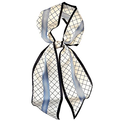 Roizsx Fashion Satin Scarf For Hair Beach Head Wraps Neck Scarves For Women Lightweight Handbag Accessories #TOP26