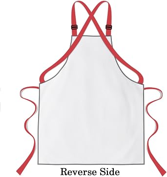 Crab Apron with 2 Pockets for Men's Women's Kitchen Apron 33.4L x 27.5W In