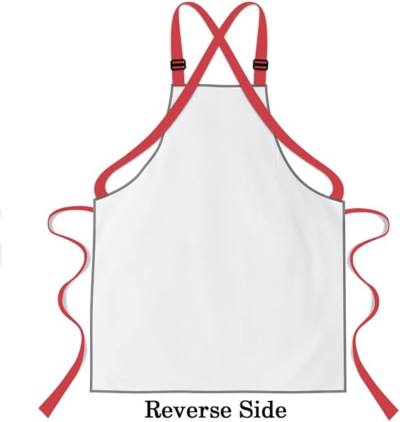 Crab Apron with 2 Pockets for Men's Women's Kitchen Apron 33.4L x 27.5W In