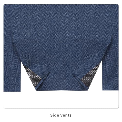 AMY ZHU Men's Knit Stretch Blazer Sport Coat Classic Fit Casual Business Suit Jacket, Regular & Big and Tall Sizes4