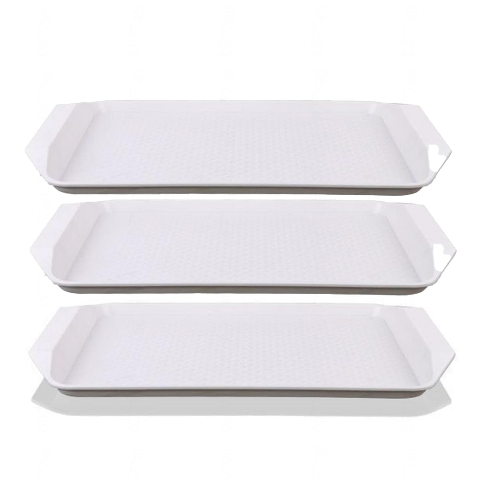 RRRYYYZZ Boot Mats for Entryway 3 Pack Under Sink Tray Boots Tray for Entryway Indoor for Garden, Bedroom, Entrance Area, Garage Boot Mat,White