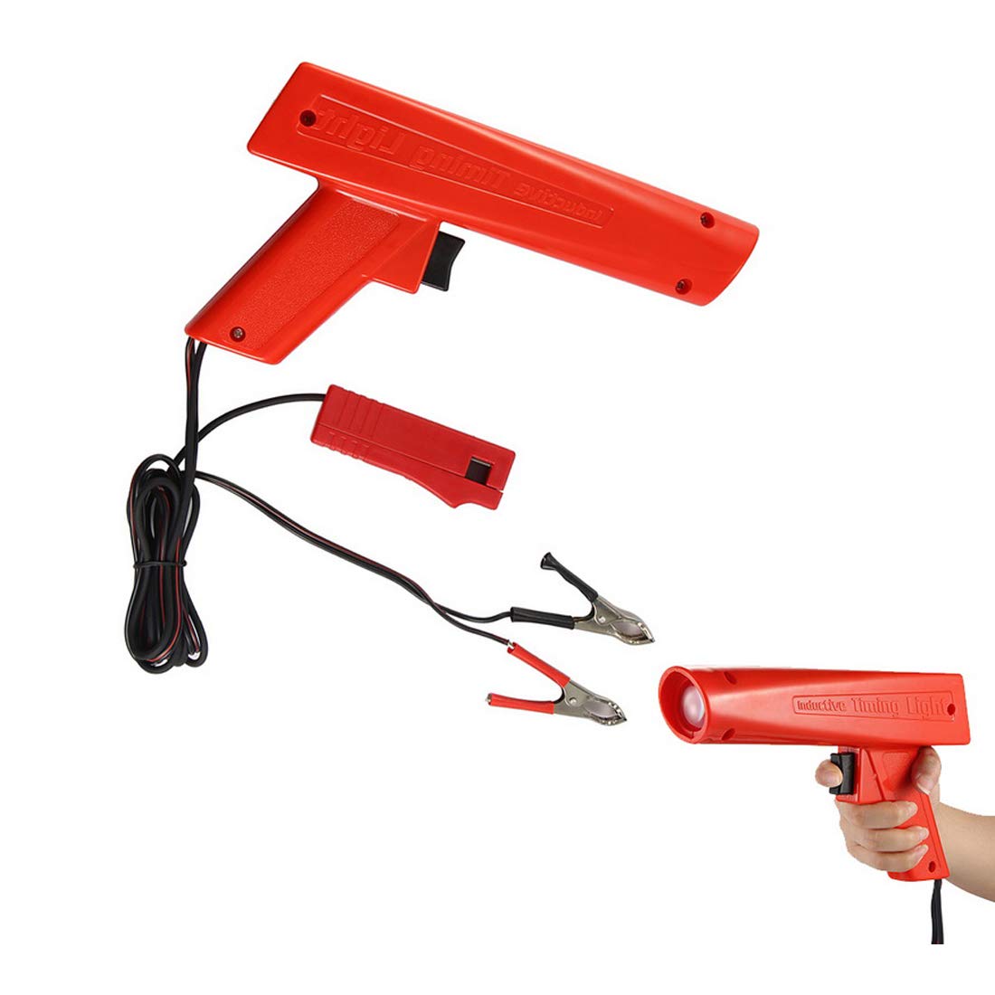 12 V a pistola accensione Timing luce stroboscopica lampada allo xeno induttivo motore a benzina Xenon lampadina di controllo di accensione Timing su Automotive per motore