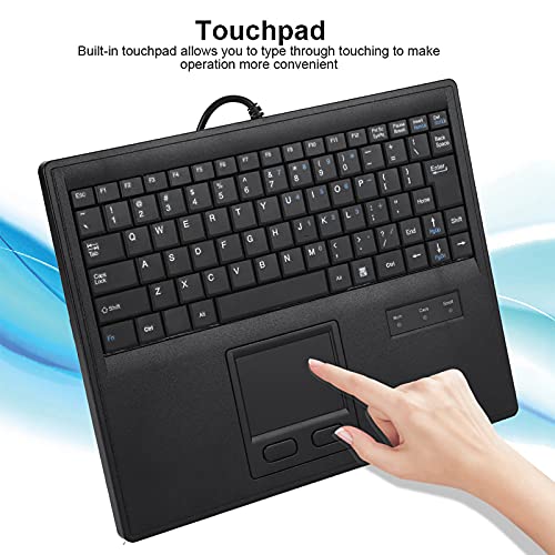 Clavier connecté par câble USB rétrocompatible Windows XP et pavé tactile - 7