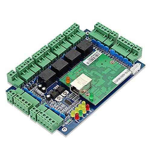 Miniatura 3 de Uoweky Panel De Control De Acceso A La Red Tcp Ip Wiegand 26 Panel Controlador De Oficina Rfid 4 Door
