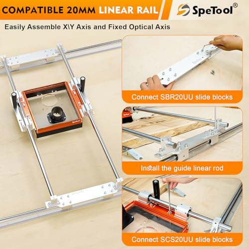 SpeTool Linear Rail Connector