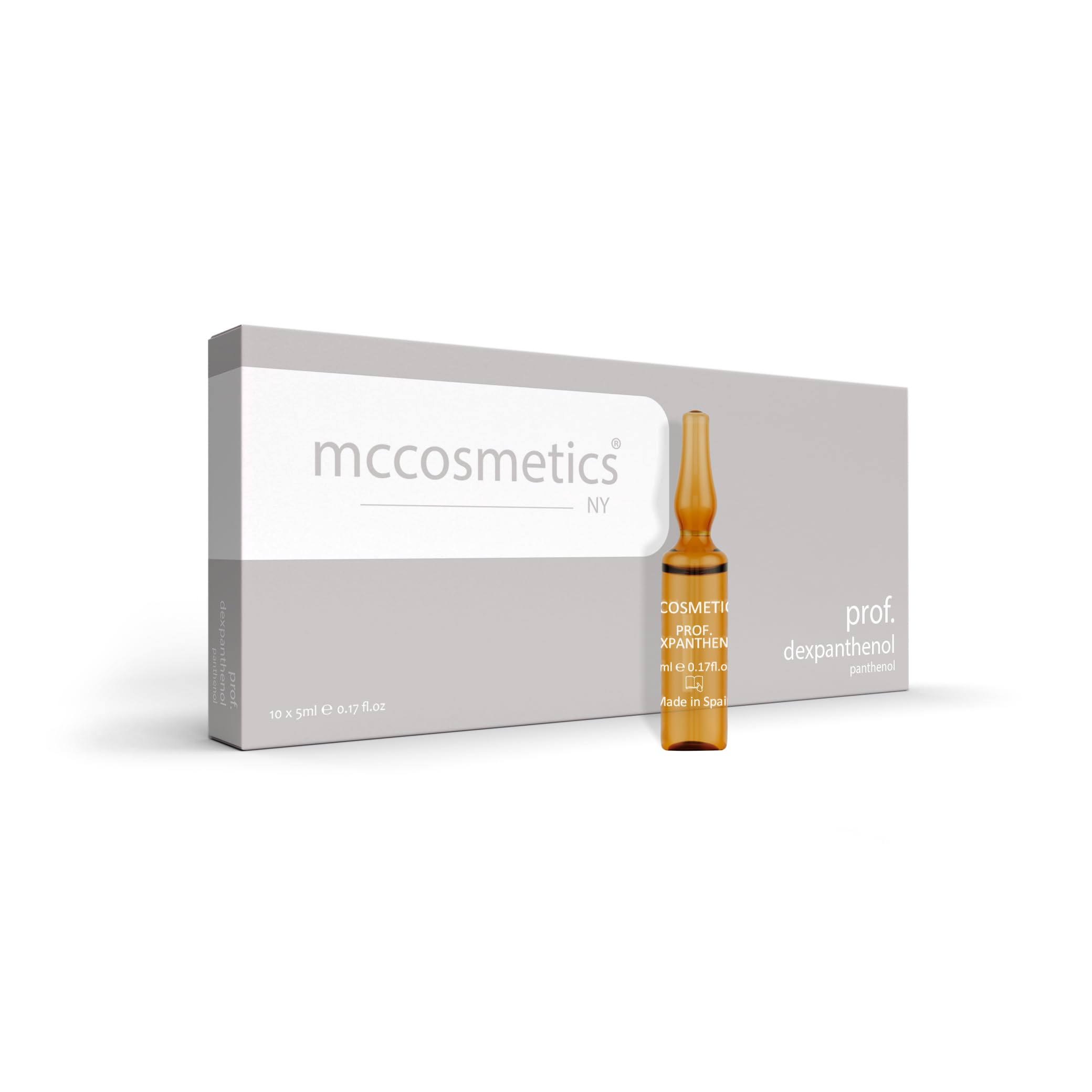 MCCosmetics NY Prof. Dexpanthenol Pantenol 20% 10 x 2ml ampoules