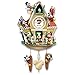 The Bradford Exchange Disney Mickey Mouse Through The Years Cuckoo Clock with Lights Music and Motion