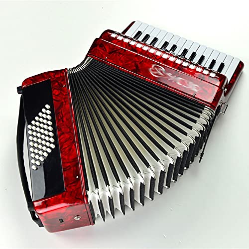 QYYYUNDING Accordeon, Professioneel gespeeld 48 Bass Student Adult Accordion 26 Sleutels 48 Bass Geschikt voor scholen… - Image 5