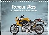  Famous Bikes - die schönsten Zweiradmodelle (Tischkalender 2019 DIN A5 quer): 13 detailgetreue Motorrad-Miniaturen ansprechend in Szene gesetzt (Monatskalender, 14 Seiten ) (CALVENDO Hobbys)