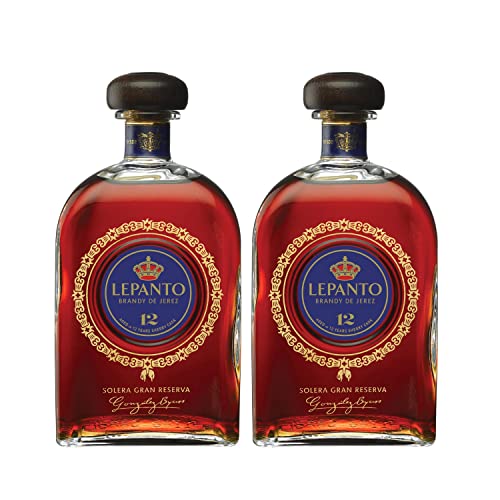 González Byass Lepanto Solera Gran Reserva Brandy Jerez Spanien I Visando Paket (2 Flaschen)