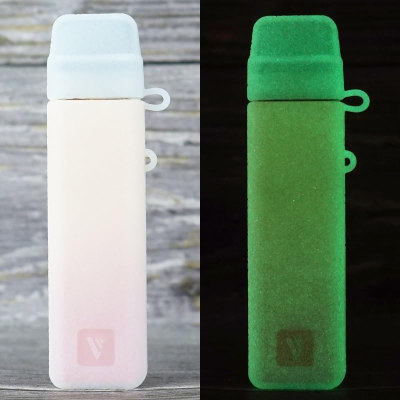 Compatible for Vaporesso XROS MINI Pod Kit Protective Silicone Case Cover(Luminous(Clear))