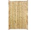 Produktbild Bambuswand "TEN New Line1" 180 x 120cm geschlossen mit Rahmen und Füllung aus naturbelassenen Bambusrohren - Bambus Sichtschutzwand Sichtschutzelement starr 1,8m x 1,2m