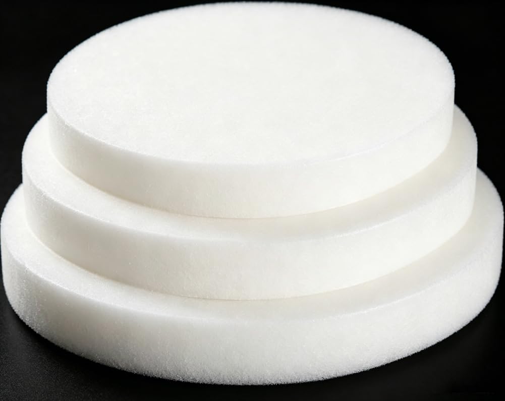 Cojín redondo de espuma para taburetes de bar y cenas en la cocina