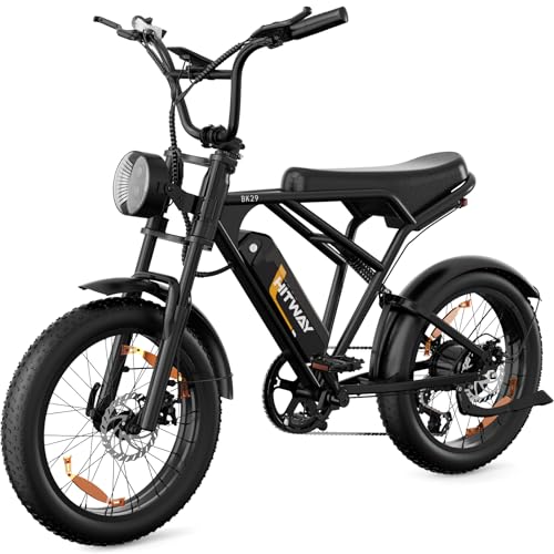 HITWAY E Bike Elektrofahrrad 20 Zoll 4.0 Breitreifen Ebikes,48V 15Ah/2 *...
