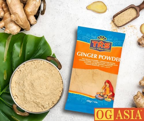 TRS Ingwer Gemahlen – 3er Pack – Würziges Ingwer Pulver für asiatische & internationale Gerichte – OG ASIA – 3x 100g