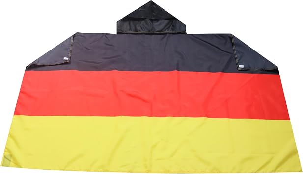 AZ FLAG Germany BODY Flag 3 x 5 - German CAPE FAN flags 90 x 150 cm - Banner 3x5 ft