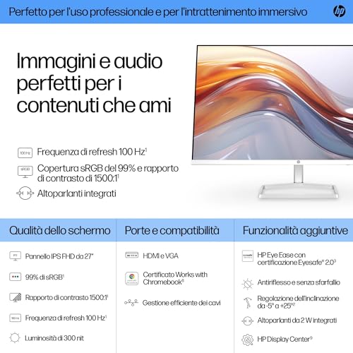 HP 527sw écran 27" Full HD IPS 100Hz - photo 3