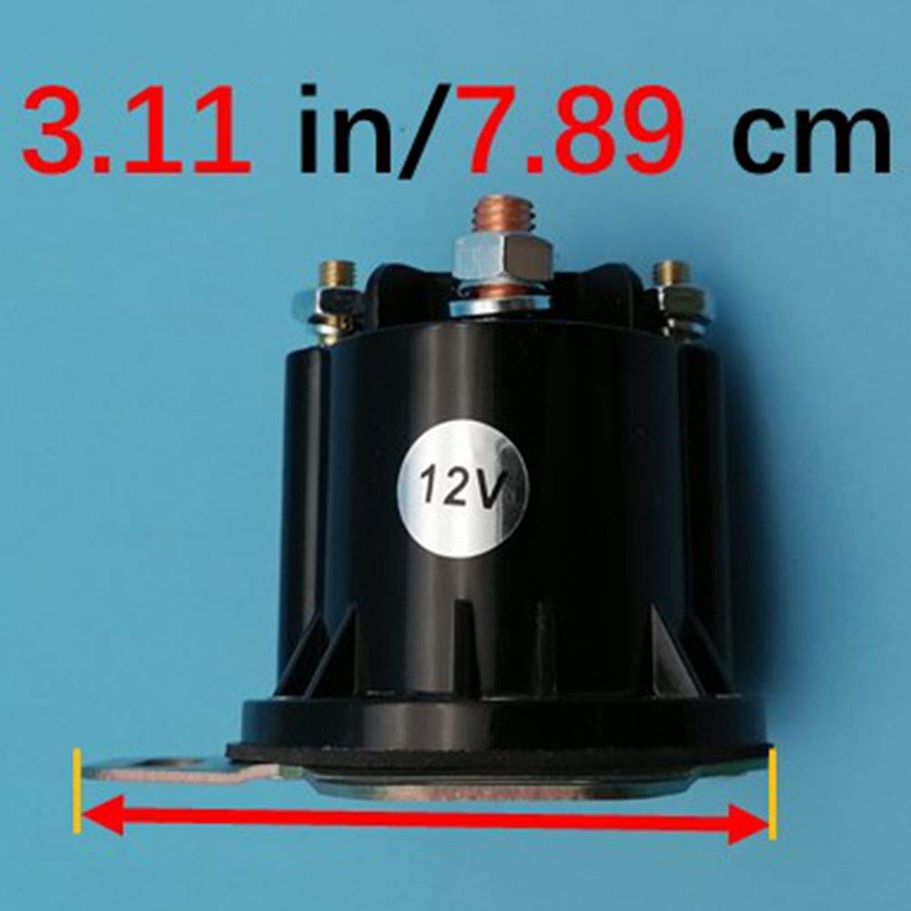 Starter Solenoid Relay Switch Compatible with 684-1241-212 684-1241-212-06 684-1241-012 Hydraulic Rv Grid Heater Lawn and Garden Applications 12V Power Seal Copper Contact 4 Terminals Z427
