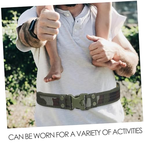 GALPADA 3Pcs Adjustable Belt for Outdoor Activities Versatile Camping and Hiking Waist Belt with Buckle Suitable for Men and Women Durable and Breathable Design3
