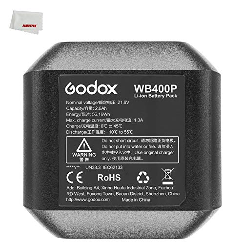 Godox Wb400P Ad400Pro 21.6V/2600Mah Lithium-Ion Battery Pack For Godox Ad400Pro Outdoor Flash Strobe Light #TOP16