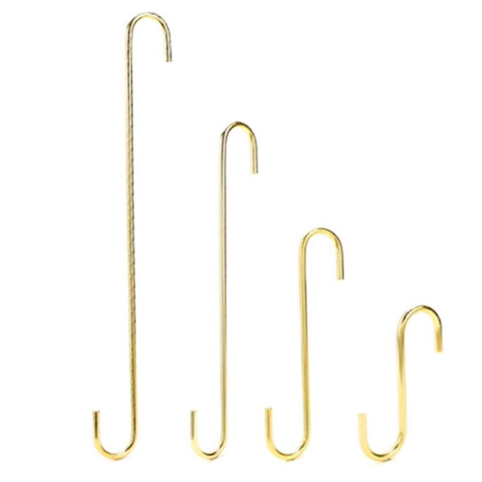 8 Ganci in Metallo A Forma Di S, Ganci Per Grucce Resistenti, Ganci A Forma Di S Per Cucina, Camera Da Letto E Ufficio